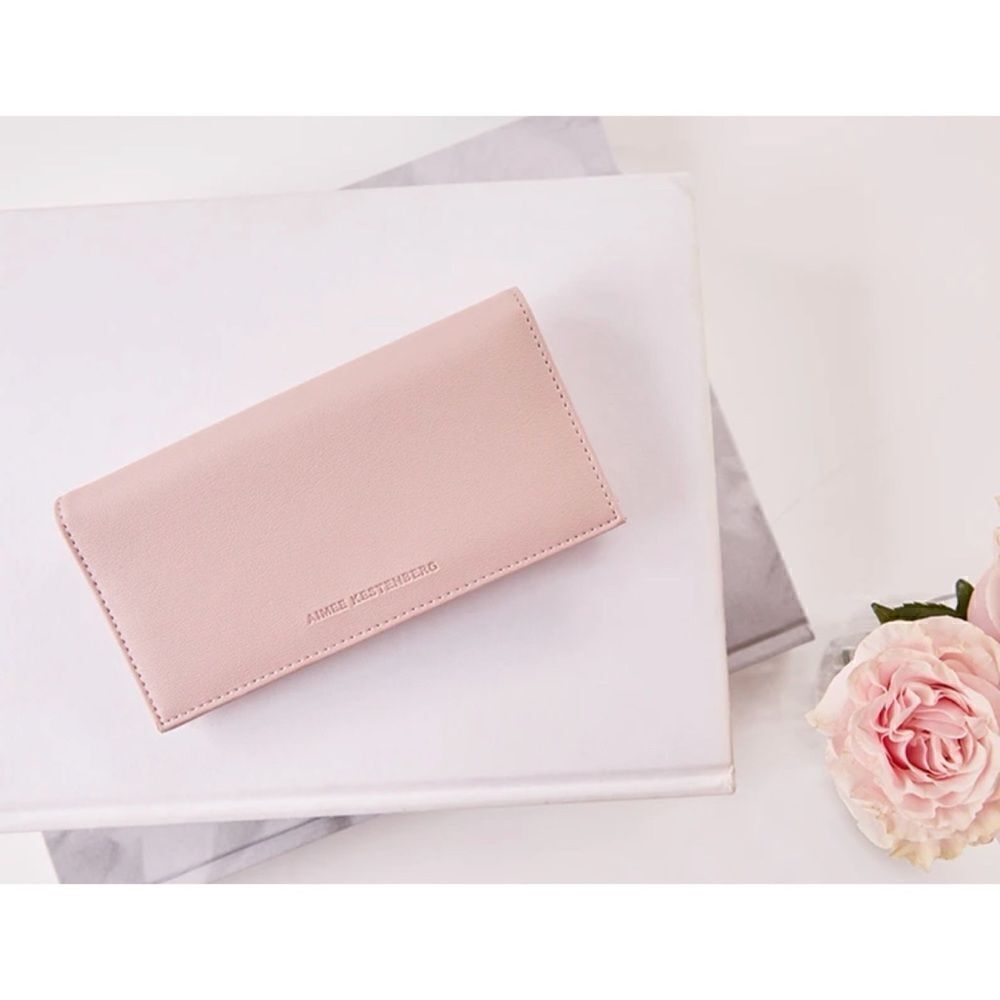 AIMEE KESTENBERG
Marietta Flat Wallet in Blush/ New No Tag